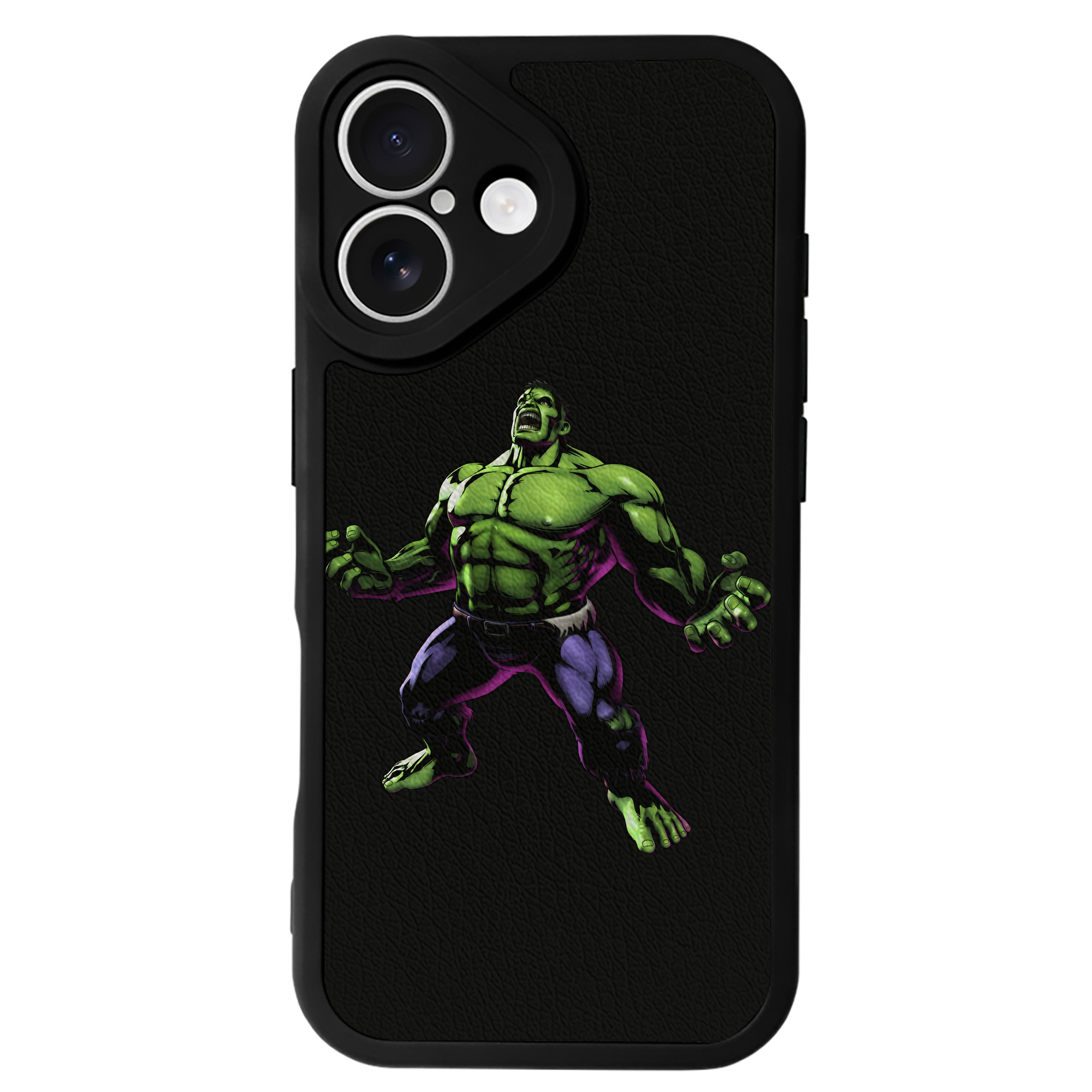 （画像用） アベンジャーズ The Avengers 【iPhone 16シリーズ対応】シリコンスマホケース（レザー調） 材質：シリコン